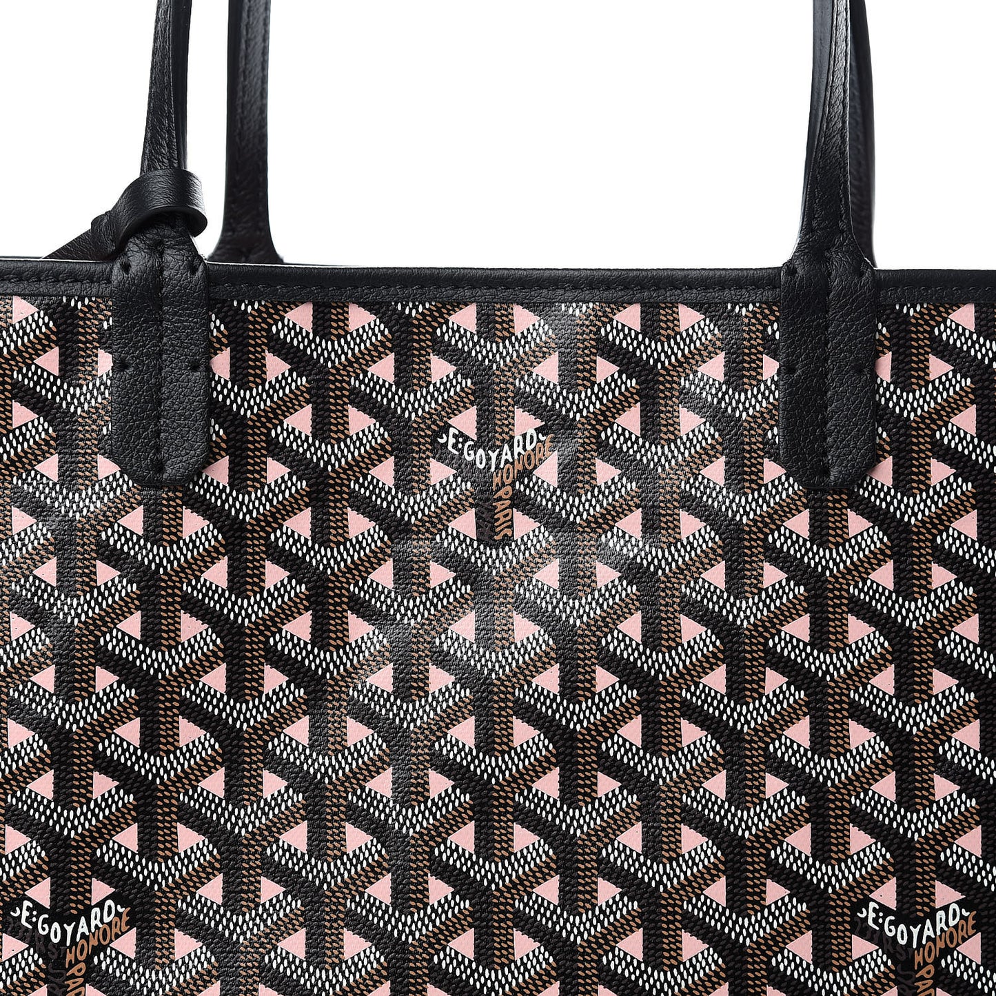 Goyardine Saint Louis Claire Voie PM Black Pink