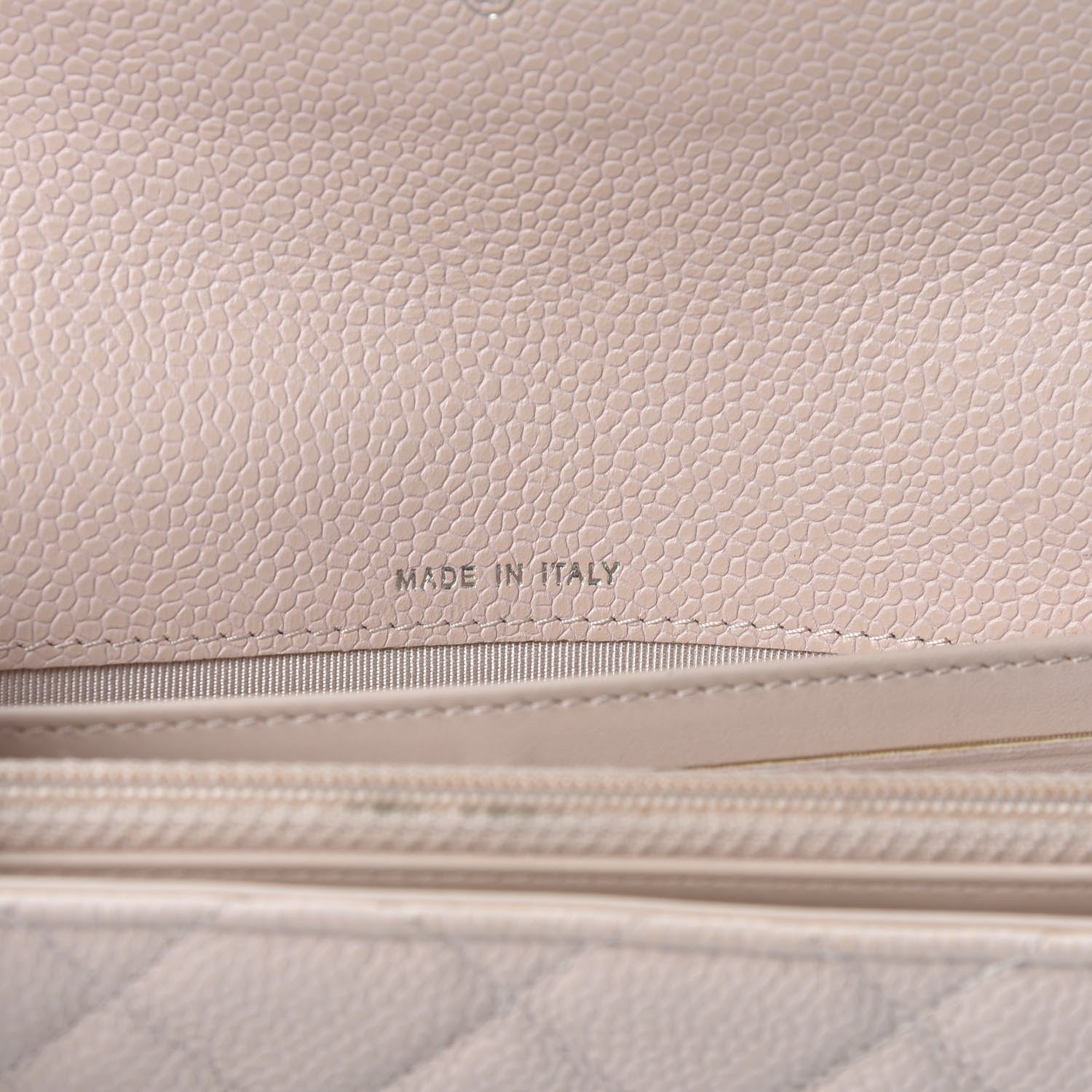 Chanel Caviar Quilted Large Gusset Flap Wallet Pink 8 of 9