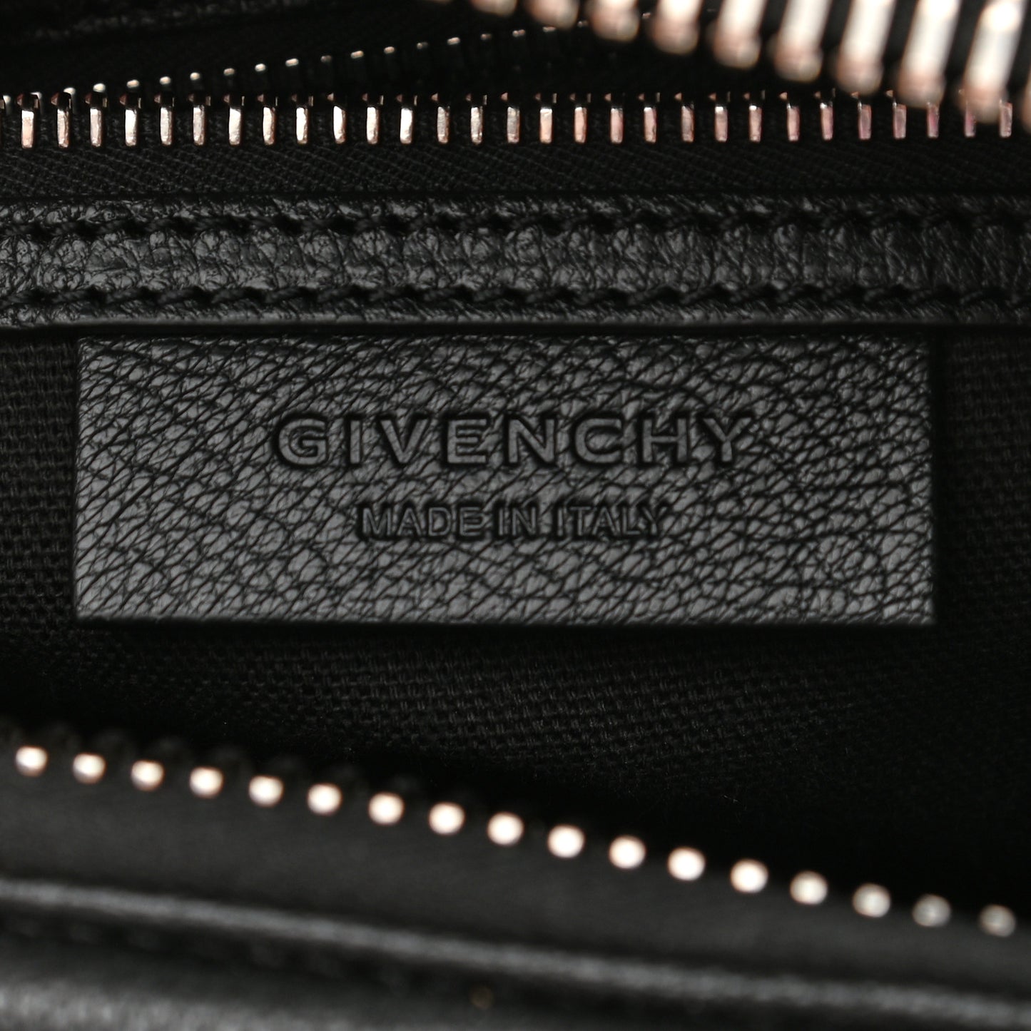 Sugar Goatskin Small Antigona Black