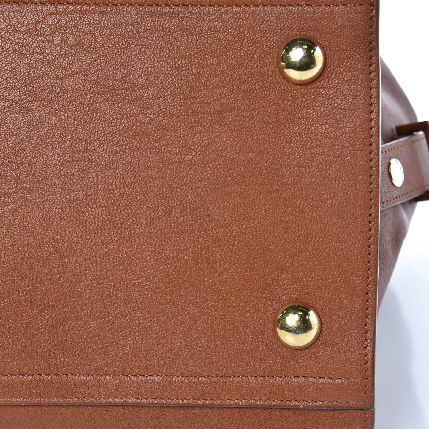Sheepskin Medium Cabas Chyc Whiskey