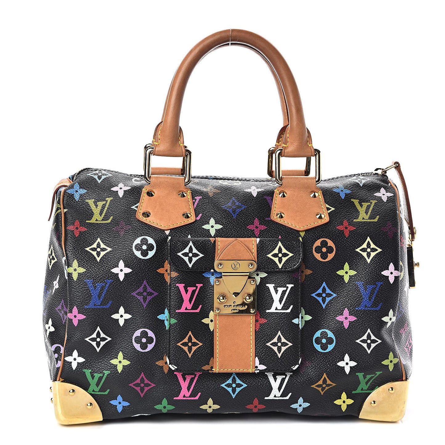 Monogram Multicolor Speedy 30 Black