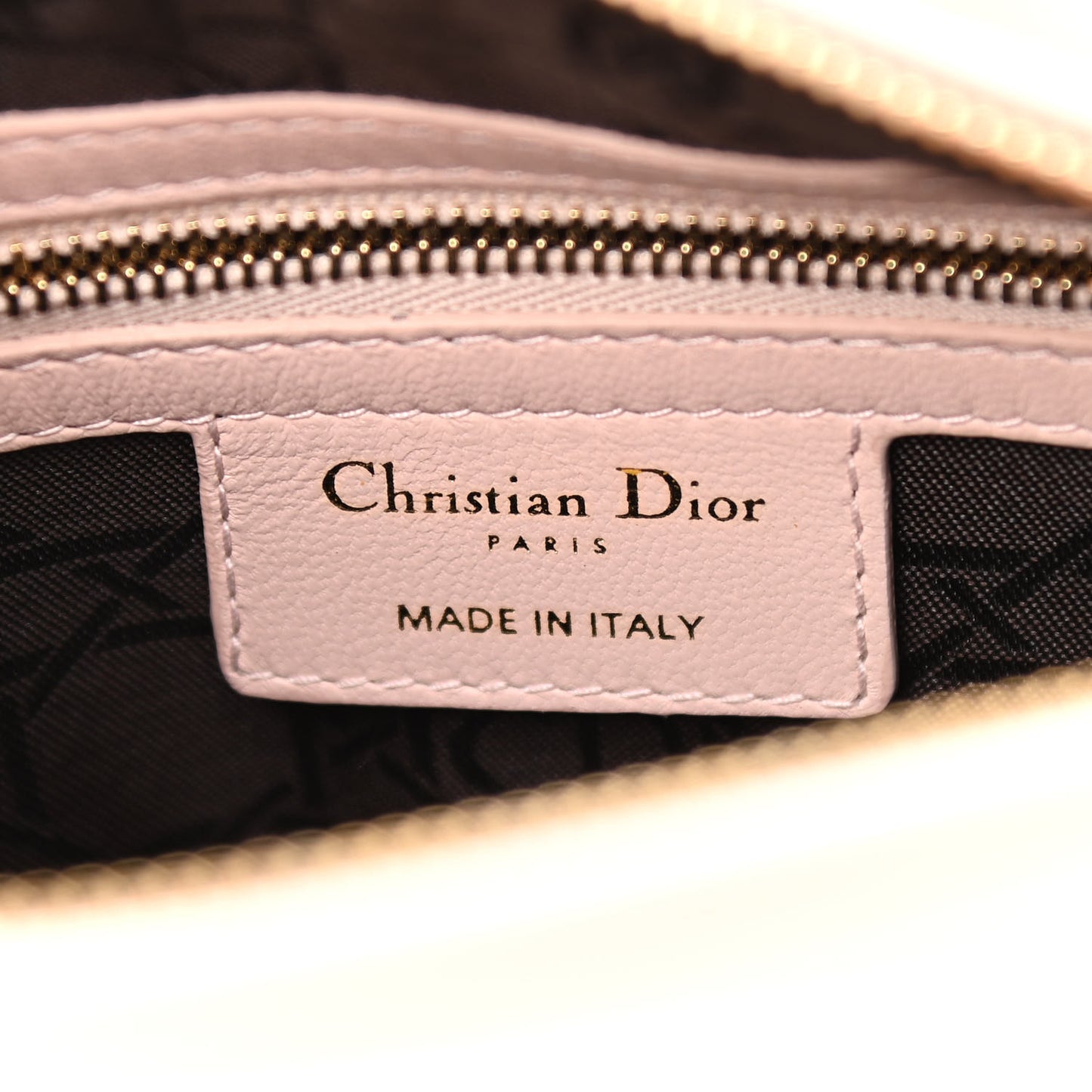 Lambskin Cannage Medium Lady Dior Light Pink