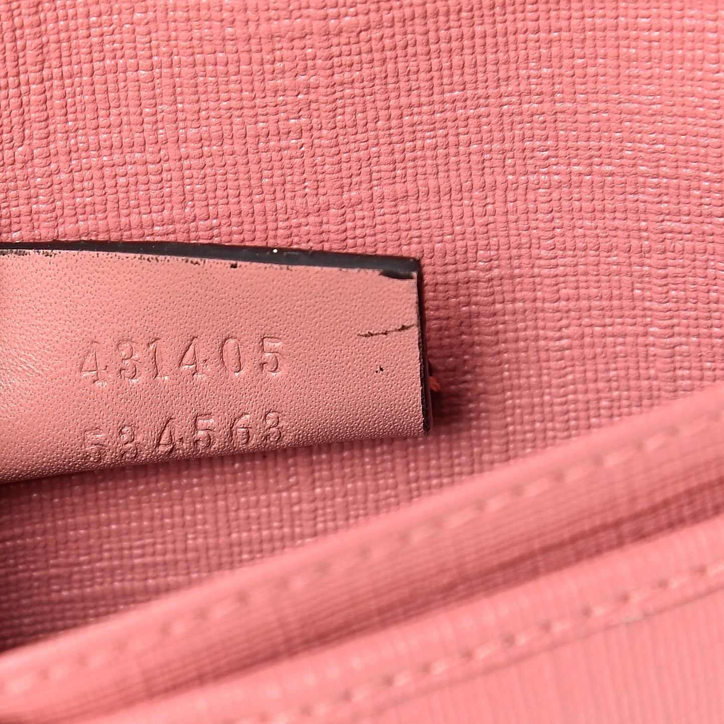 GG Supreme Monogram Embroidered Face iPhone 6 Case Wristlet Pink