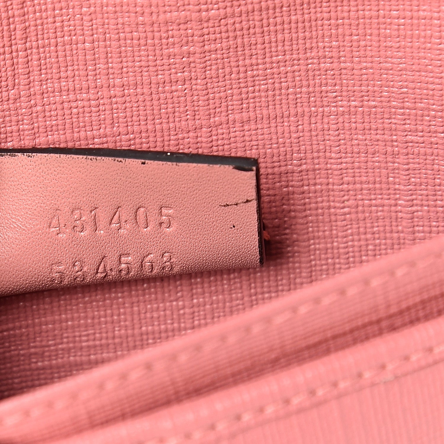Gucci GG Supreme Monogram Embroidered Face iPhone 6 Case Wristlet Pink 6 of 8