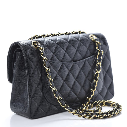 Chanel Caviar Quilted Small Double Flap Black 3 of 14