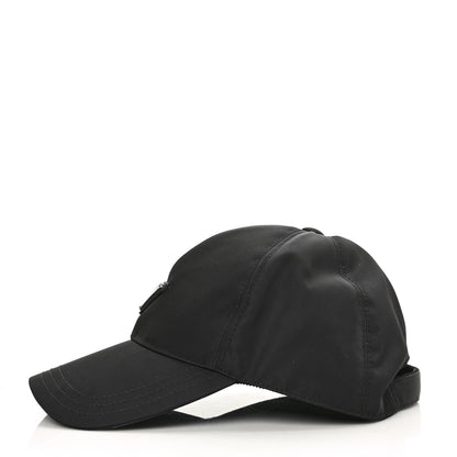 Prada Tessuto Nylon Logo Baseball Cap M Black 3 of 7