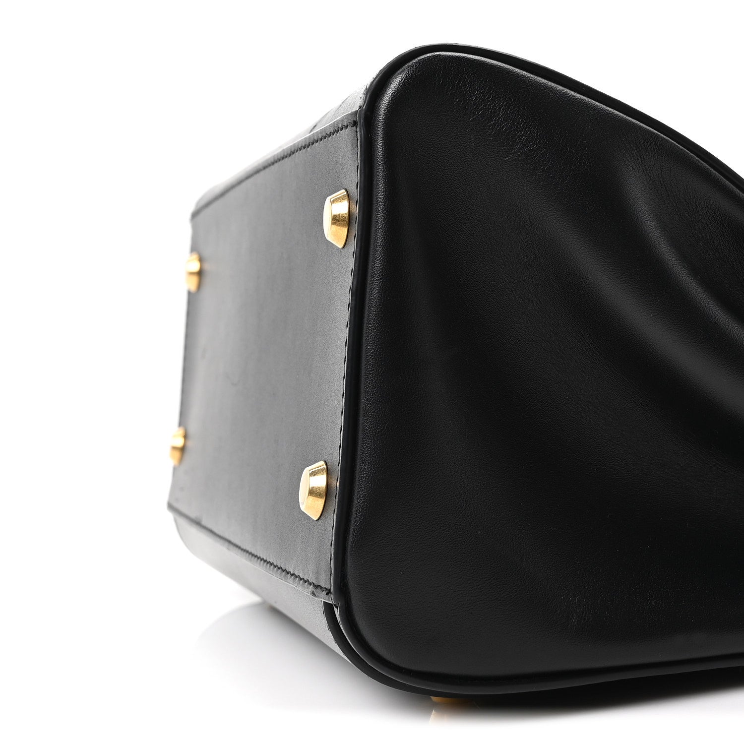 Balenciaga Shiny Box Calfskin Small Money Tote Black 8 of 8