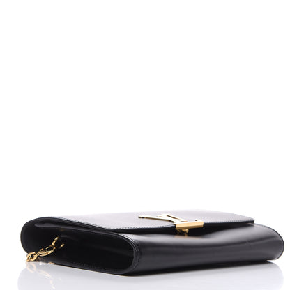 Louis Vuitton Calfskin Chain Louise GM Black 4 of 12
