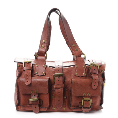 Mulberry Calfskin Roxanne Satchel Rust 1 of 40