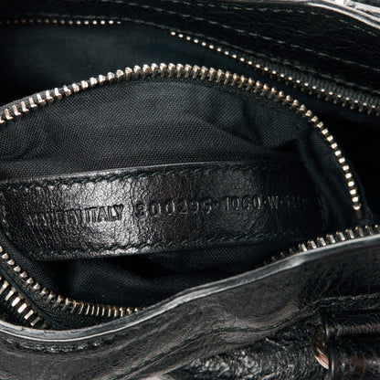 Balenciaga Agneau Classic Silver Hardware Mini City Black 8 of 11