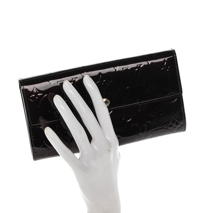 Louis Vuitton Vernis Sarah Wallet Amarante 2 of 8