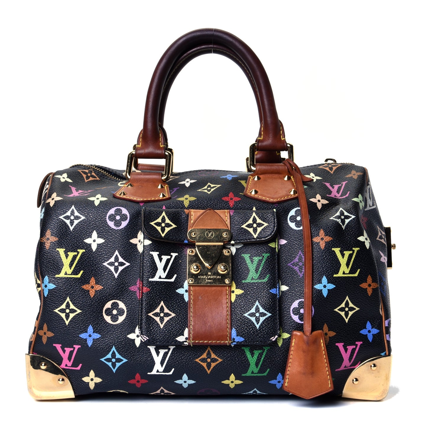 Monogram Multicolor Speedy 30 Black