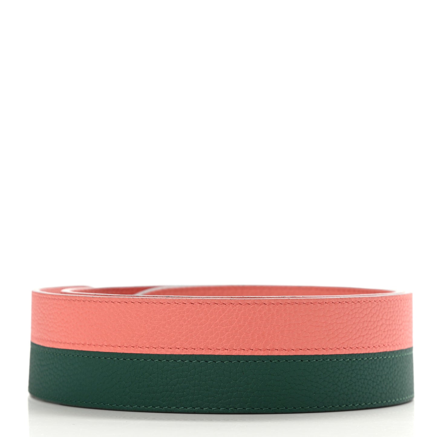 Taurillon Blush Across Strap Flamingo Emerald