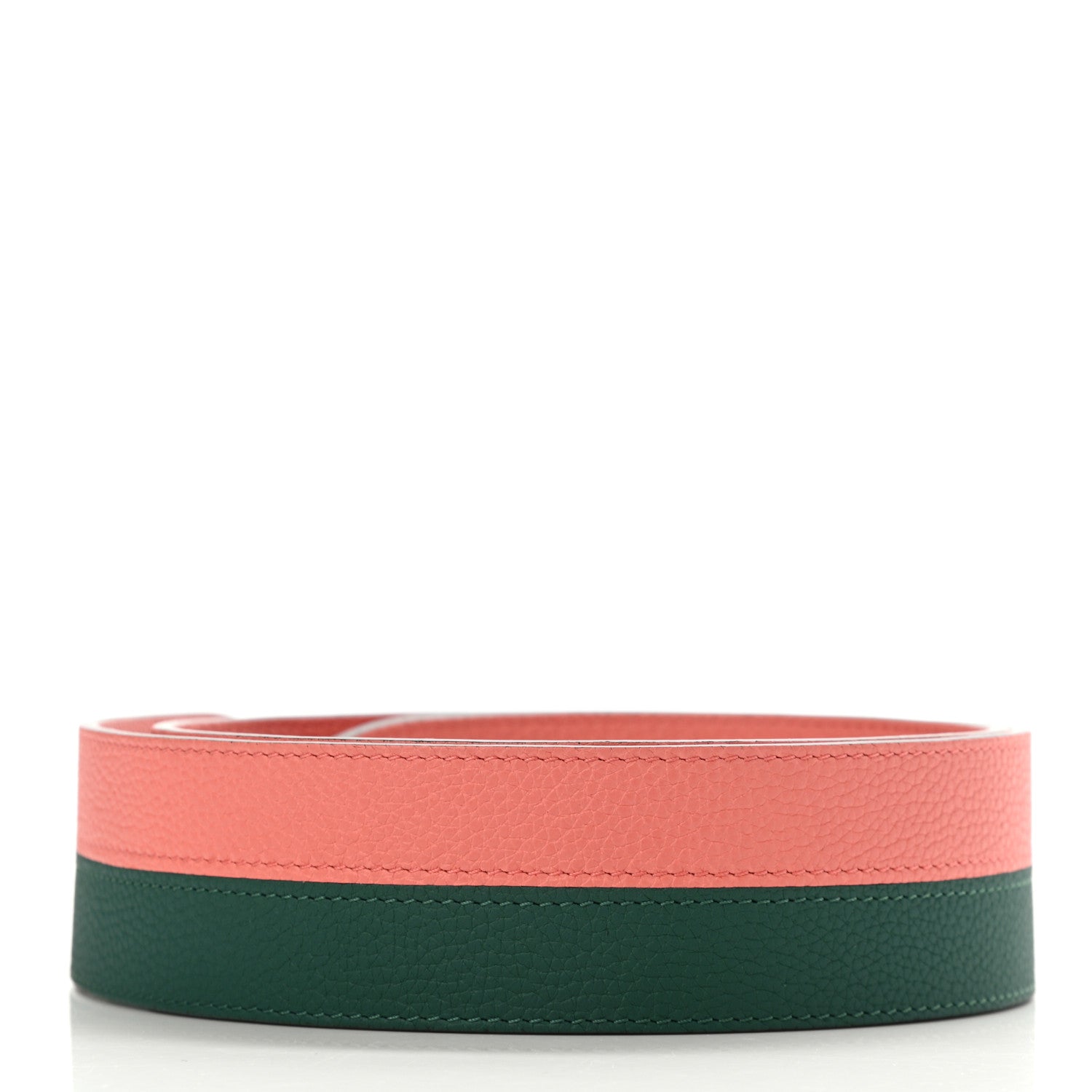 Moynat Taurillon Blush Across Strap Flamingo Emerald 2 of 6