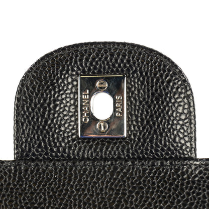 Chanel Caviar Quilted Maxi Double Flap Black 15 of 17
