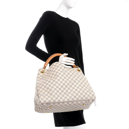 Louis Vuitton Damier Azur Artsy MM 2 of 8