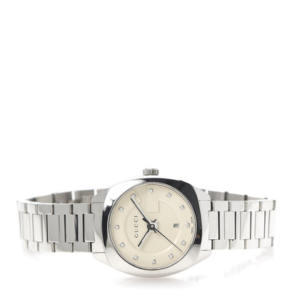 Gucci Stainless Steel Diamond 29mm GG2570 Quartz Watch 3 of 7