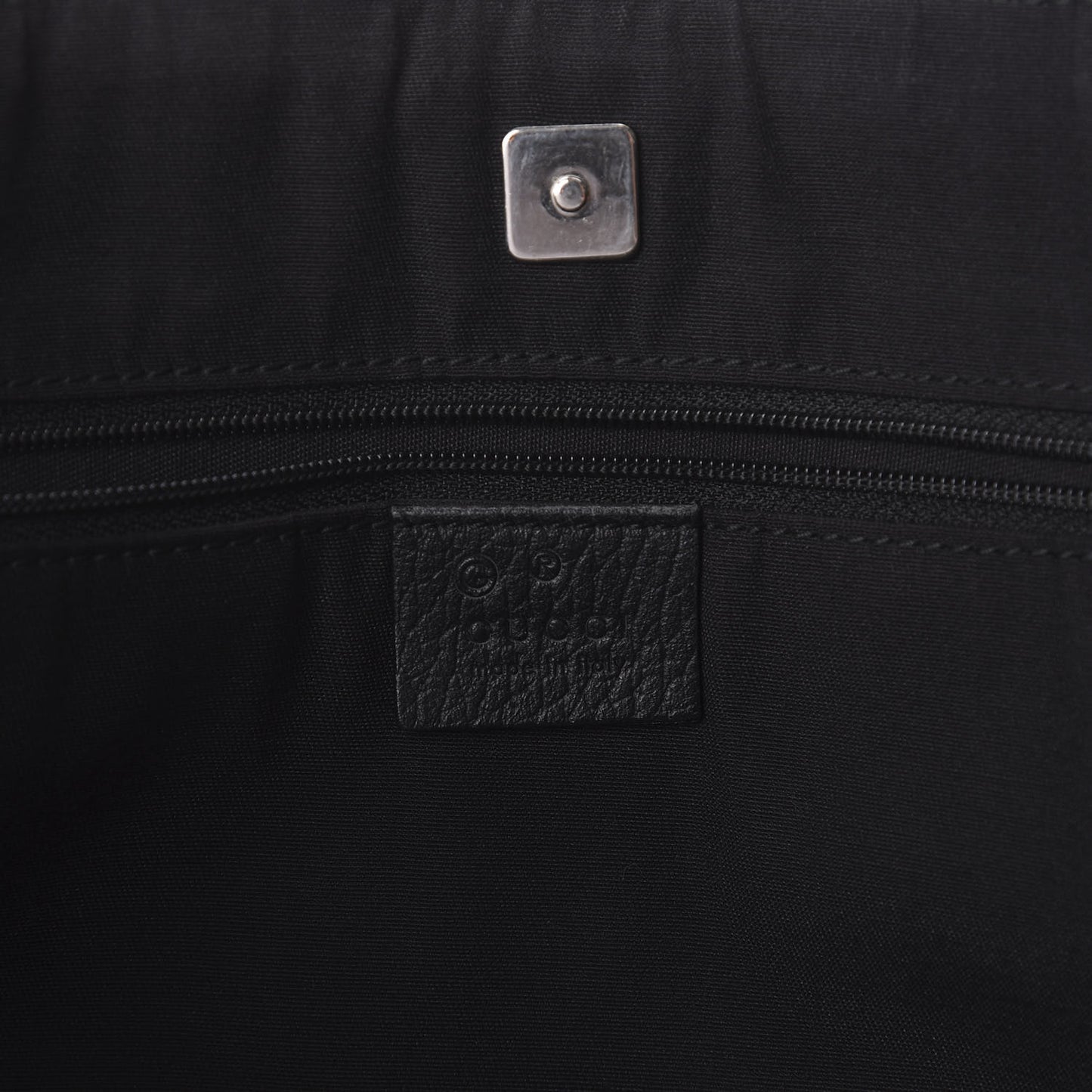Nylon Monogram Abbey D Ring Tote Black