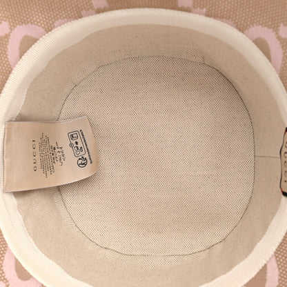 Gucci Monogram Jumbo GG Mosteria Bucket Hat S Beige Perfect Pink 6 of 8