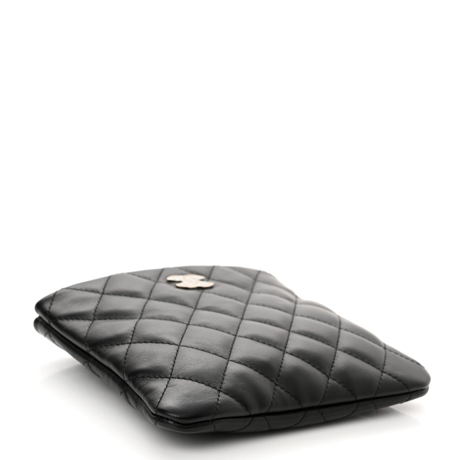 Chanel Lambskin Quilted Crossbody Bag Black 4 of 11