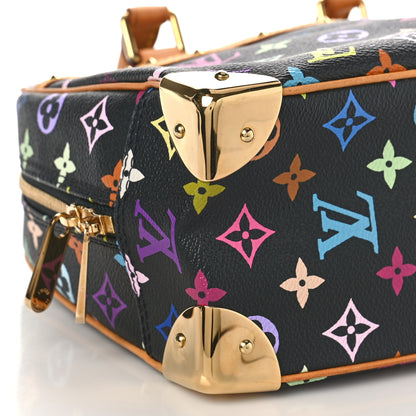 Louis Vuitton Monogram Multicolor Trouville Black 7 of 8