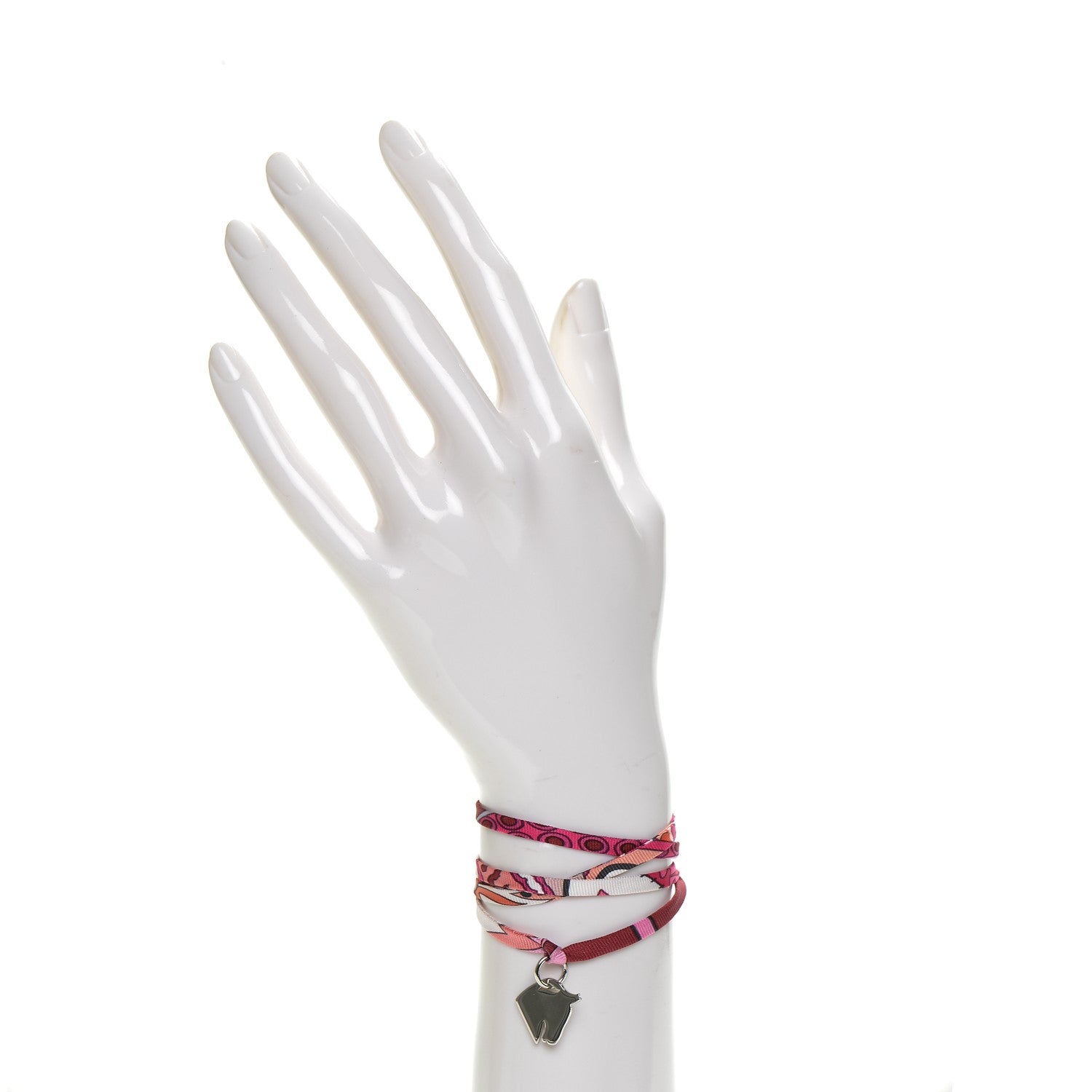 Hermes Silk Tourbillon de Couleurs Silk Bracelet 2 of 4