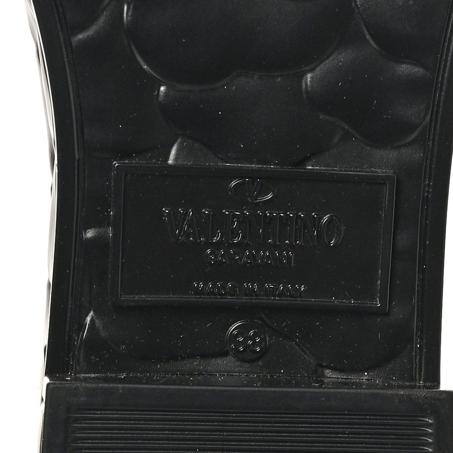 Rubber Atelier 03 Rose Edition 25/40mm Platform Slide Sandals 38 Black