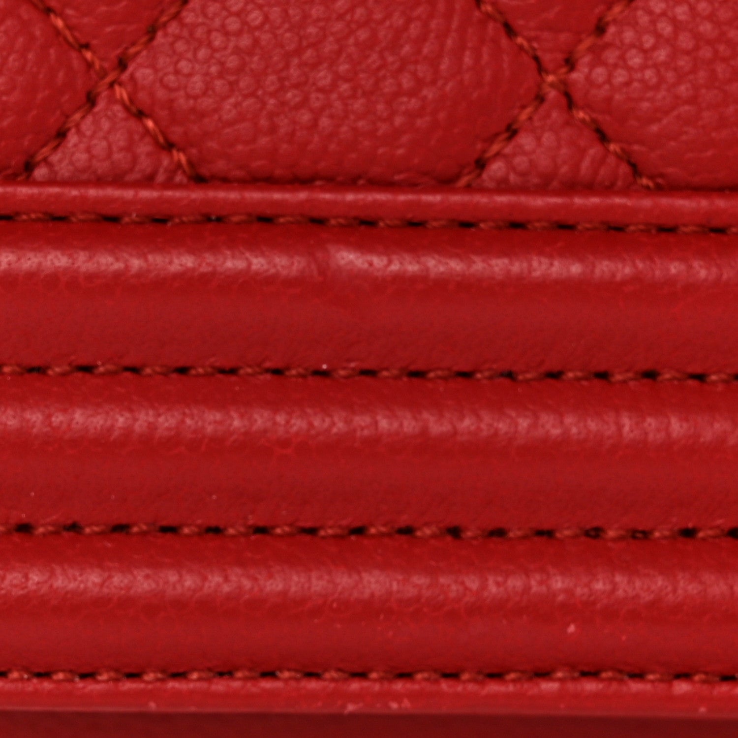 Chanel Caviar Quilted Medium Boy Flap Red 13 of 16