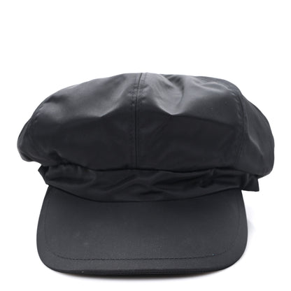 Prada Re-Nylon Newsboy Hat S Black 1 of 9