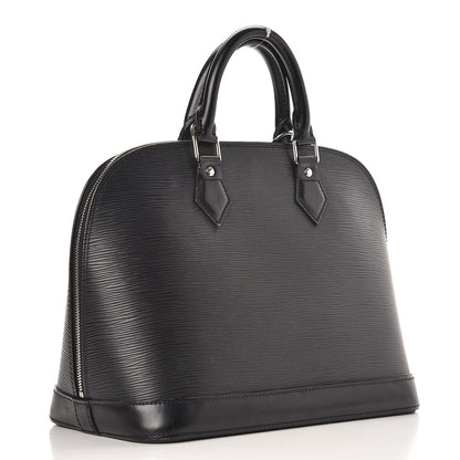 Louis Vuitton Epi Alma PM Black 3 of 8
