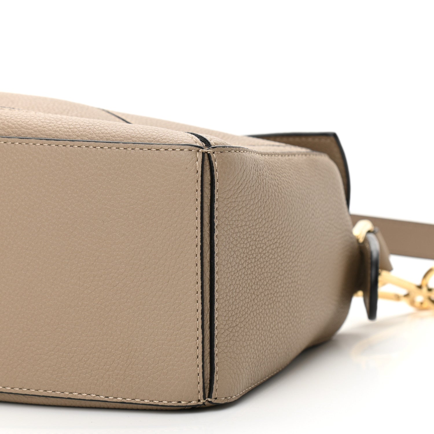 Loewe Grained Calfskin Small Puzzle Bag Sand 10 of 10