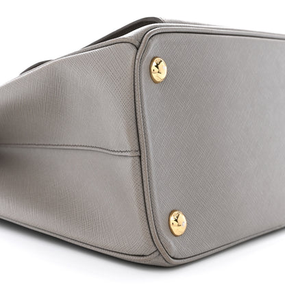 Prada Saffiano Galleria Front Pocket Tote Argilla 8 of 15