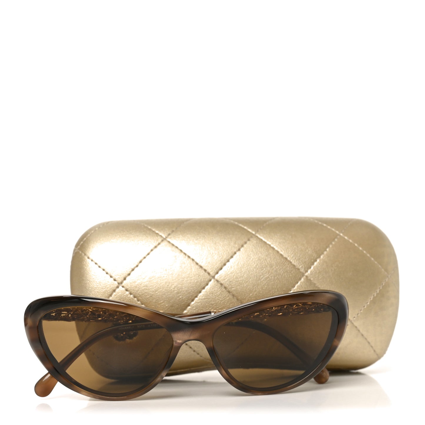 Acetate Polarized Bijou Cat Eye Sunglasses 3270 Tortoise