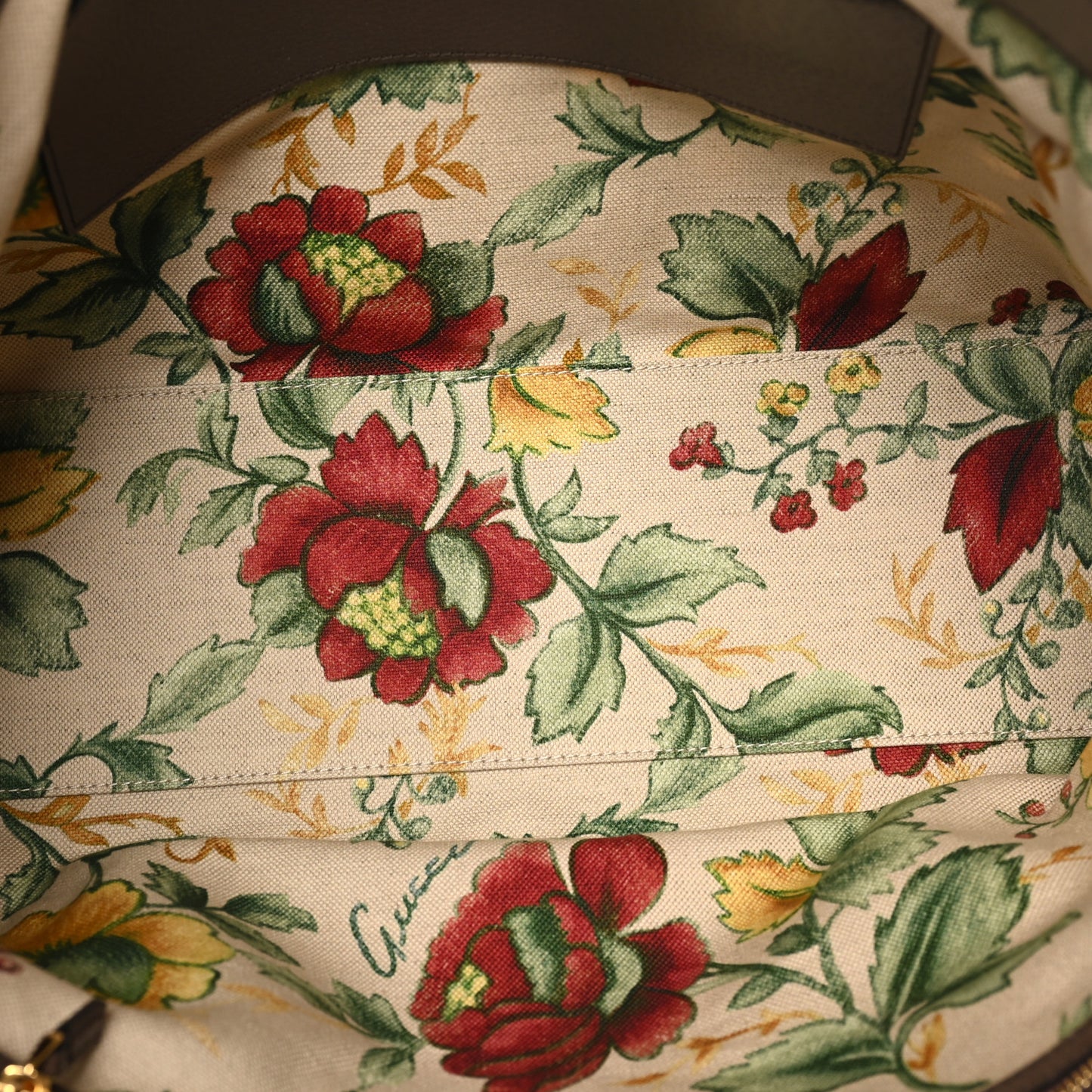 GG Supreme Eyelet Medium Ophidia Tote Bag