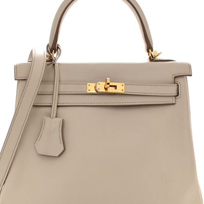 Hermes Swift Kelly Retourne 25 Beton 7 of 10