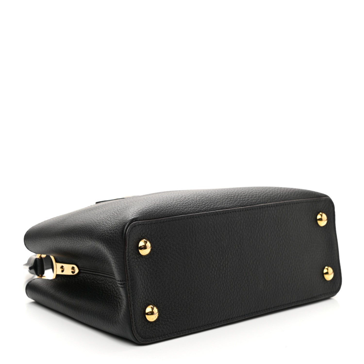 Louis Vuitton Taurillon Capucines PM Black 3 of 7