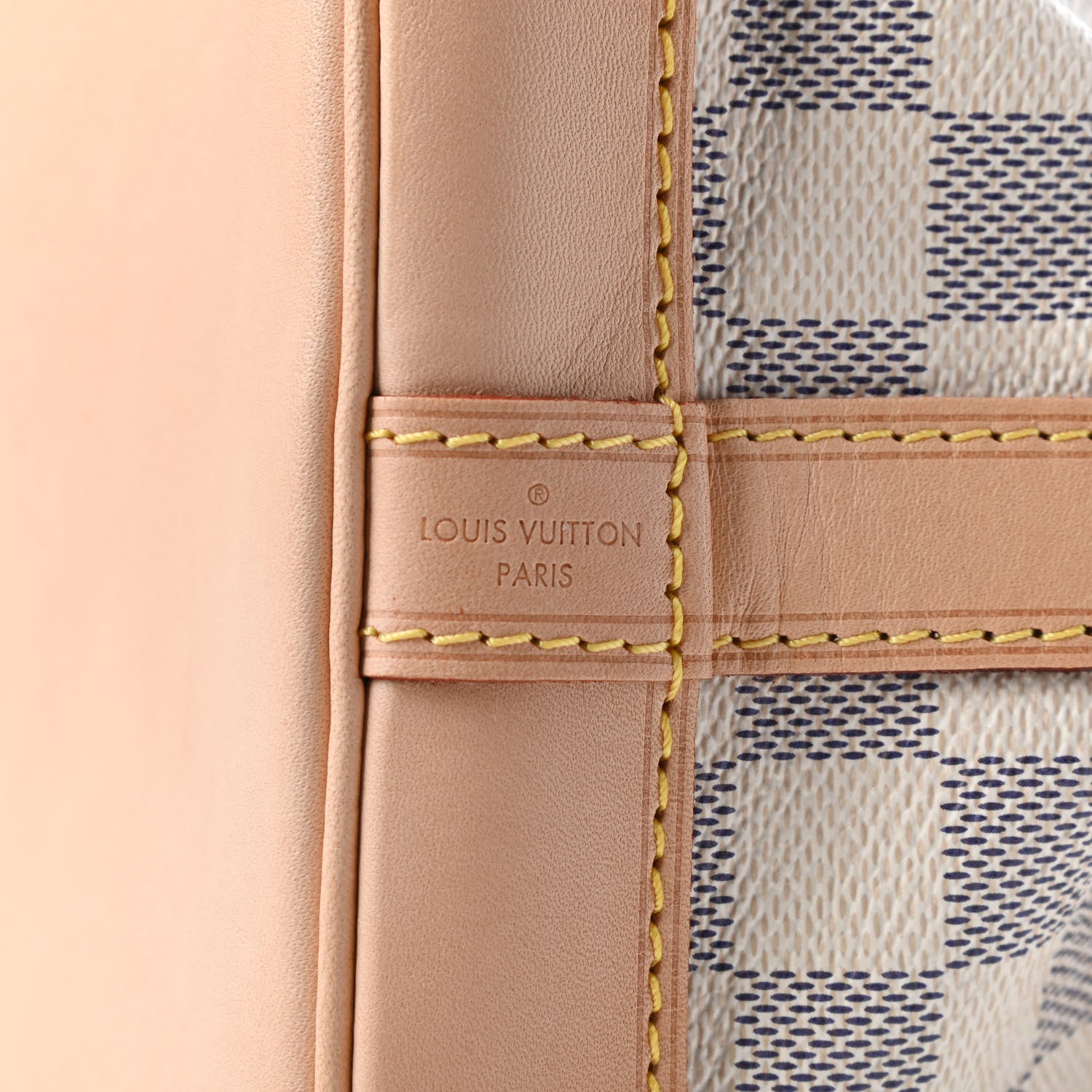 Louis Vuitton Damier Azur Noe BB 8 of 8
