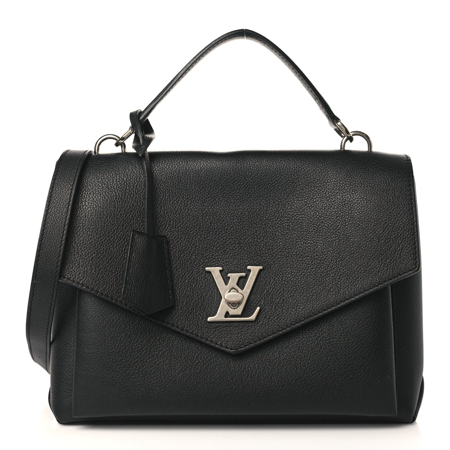Louis Vuitton Soft Calfskin My Lockme Top Handle Black 1 of 8