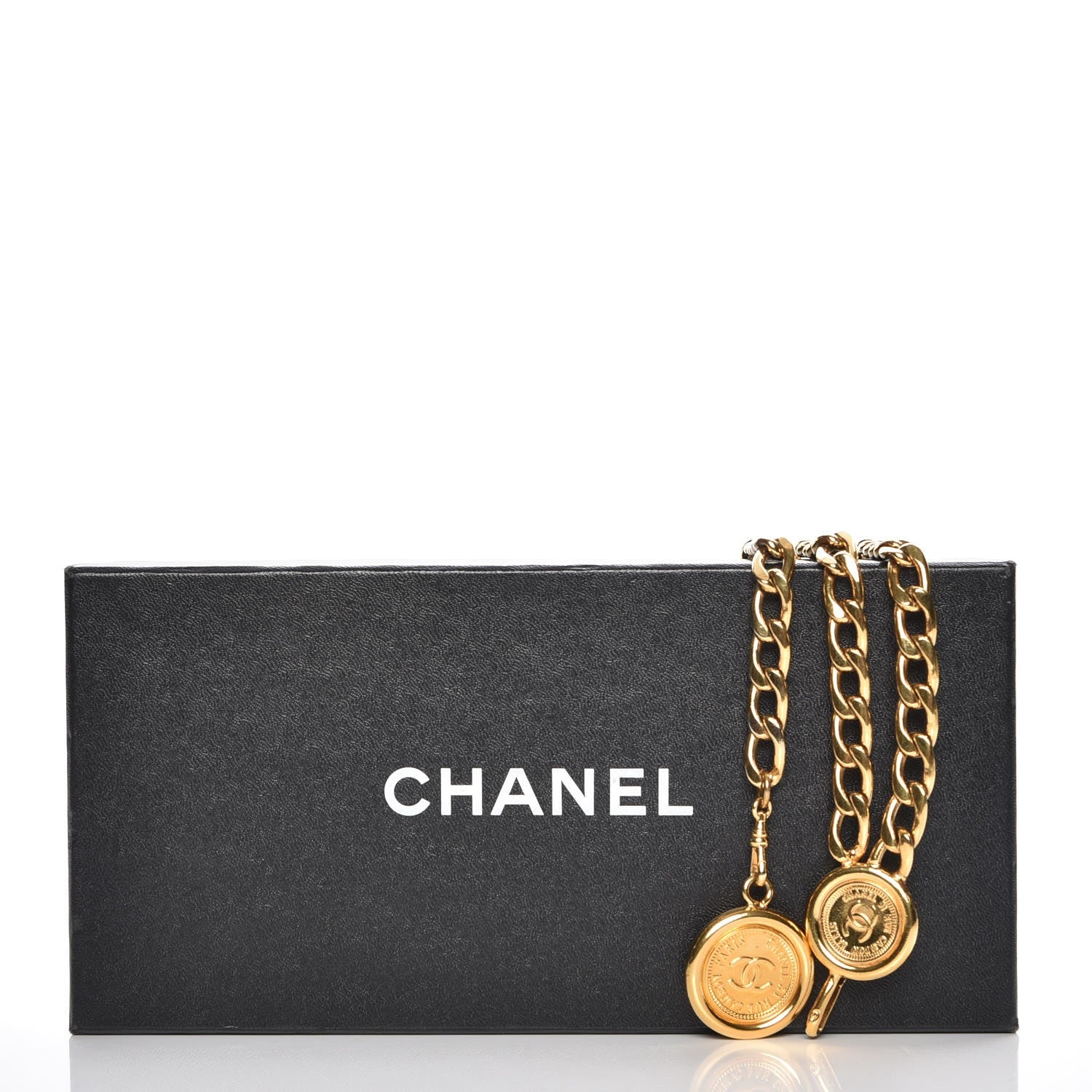 Chanel Chain 31 Rue Cambon Medallion Belt Gold 6 of 6