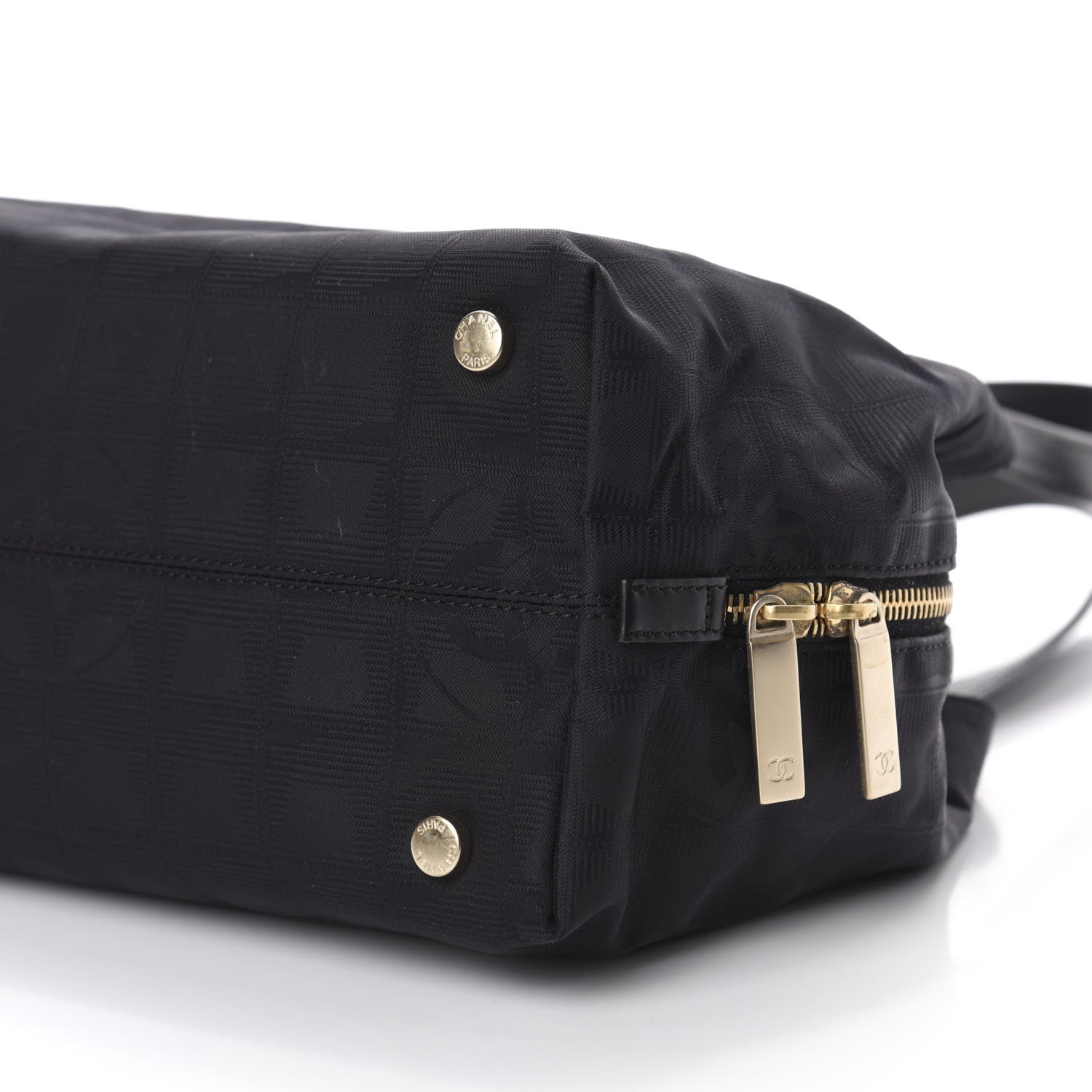 Chanel Nylon Travel Tote Black 7 of 10