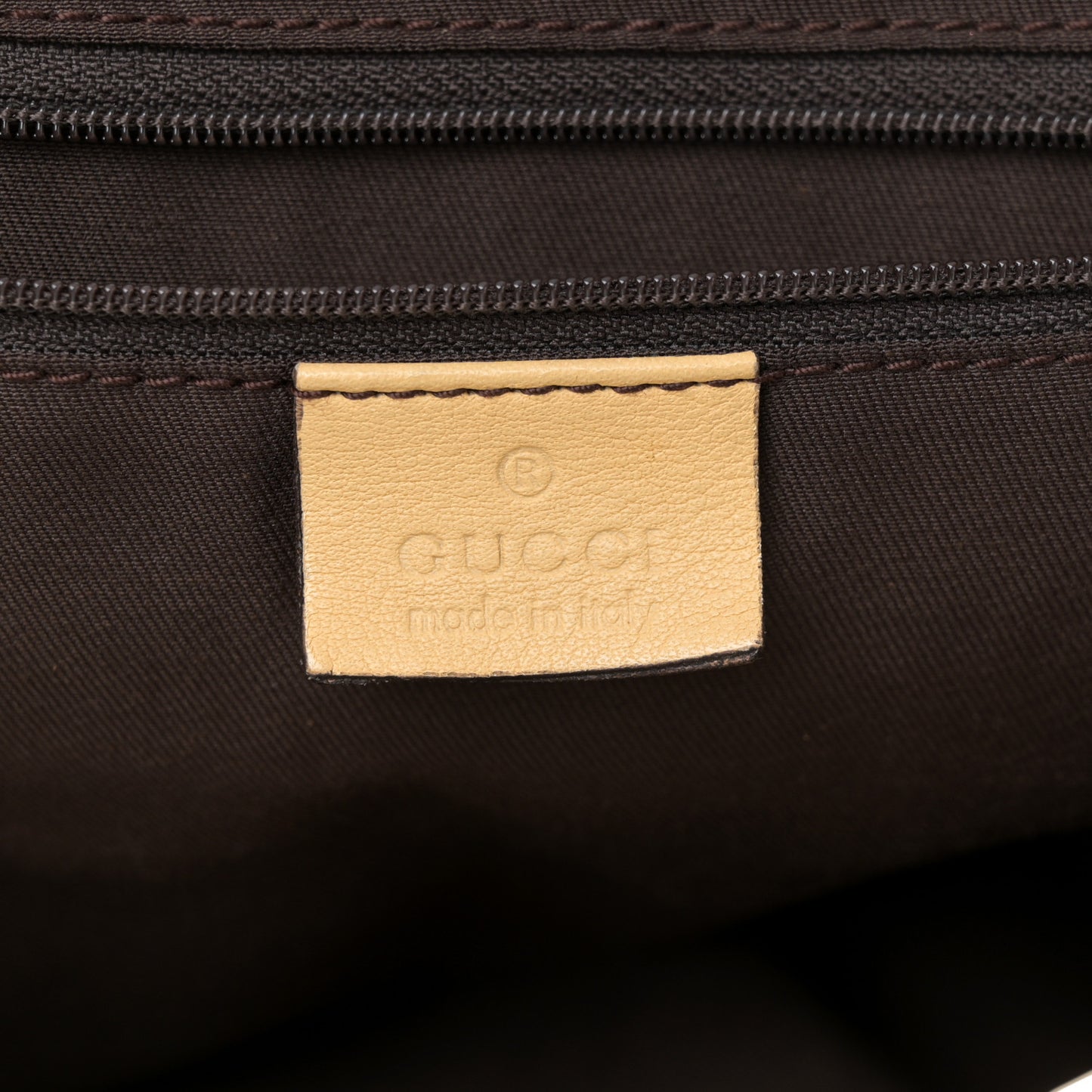 Monogram Large D Gold Hobo Beige