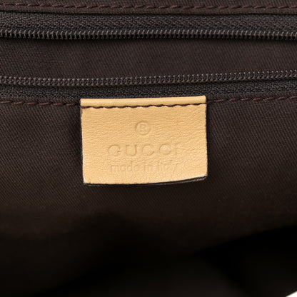 Gucci Monogram Large D Gold Hobo Beige 6 of 11