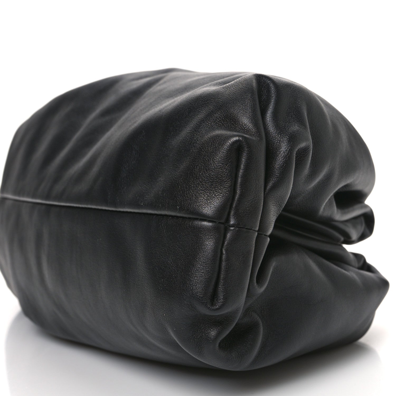 Bottega Veneta Smooth Butter Calf The Pouch Oversized Clutch Black 11 of 11