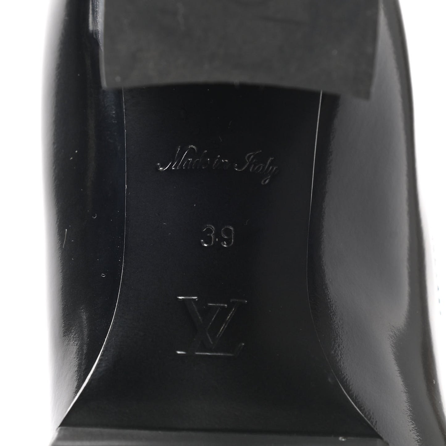 Patent Calfskin Monogram Star Trail Chelsea Ankle Boots 39 Black