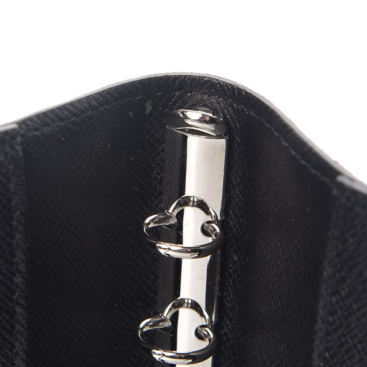 Monogram Koala Small Ring Agenda Cover Black