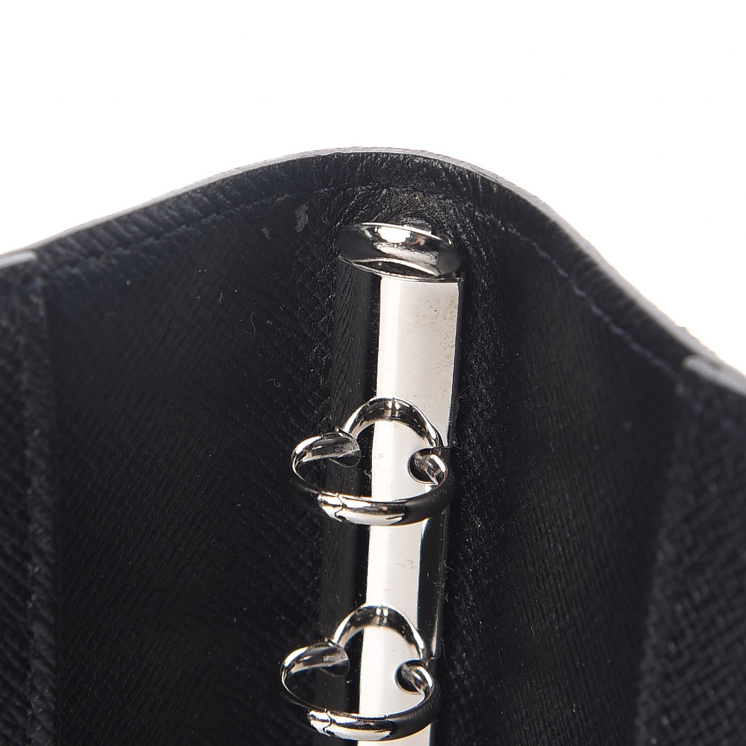 Louis Vuitton Monogram Koala Small Ring Agenda Cover Black 8 of 9