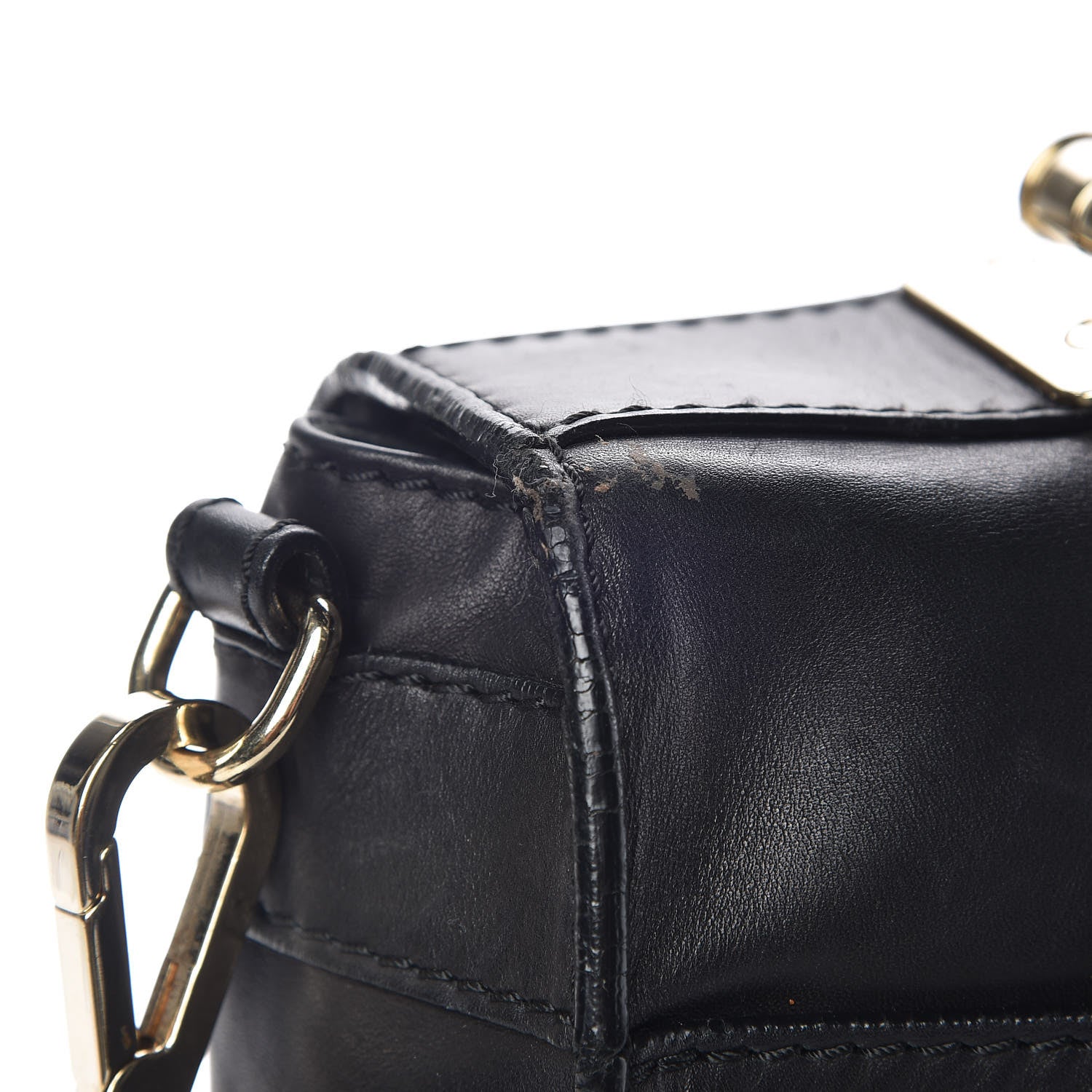 Jimmy Choo Calfskin Pauline Messenger Bag Black 14 of 24