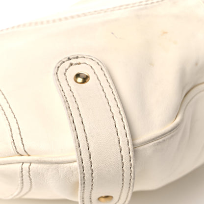 Valentino Garavani Lambskin Catch Hobo White 9 of 26