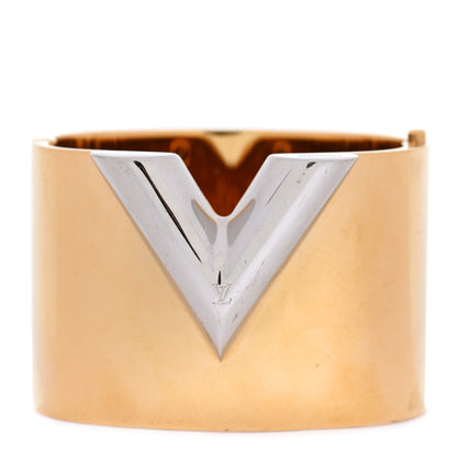Louis Vuitton Essential V Cuff Gold 1 of 6