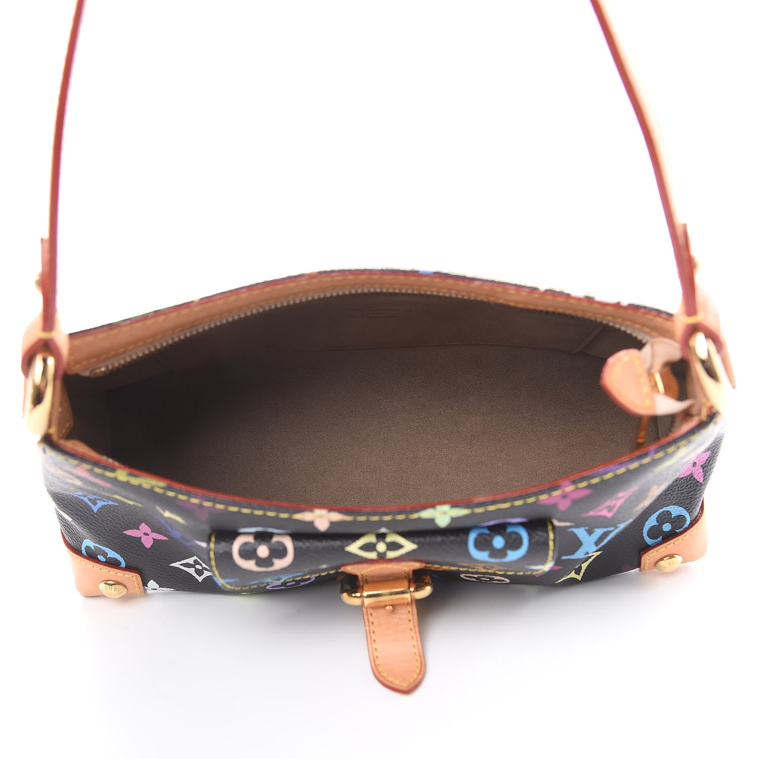 Louis Vuitton Monogram Multicolor Eliza Black 5 of 14